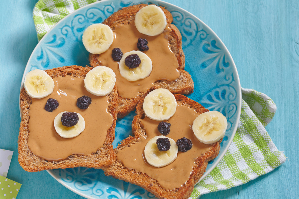 teddy bear toast