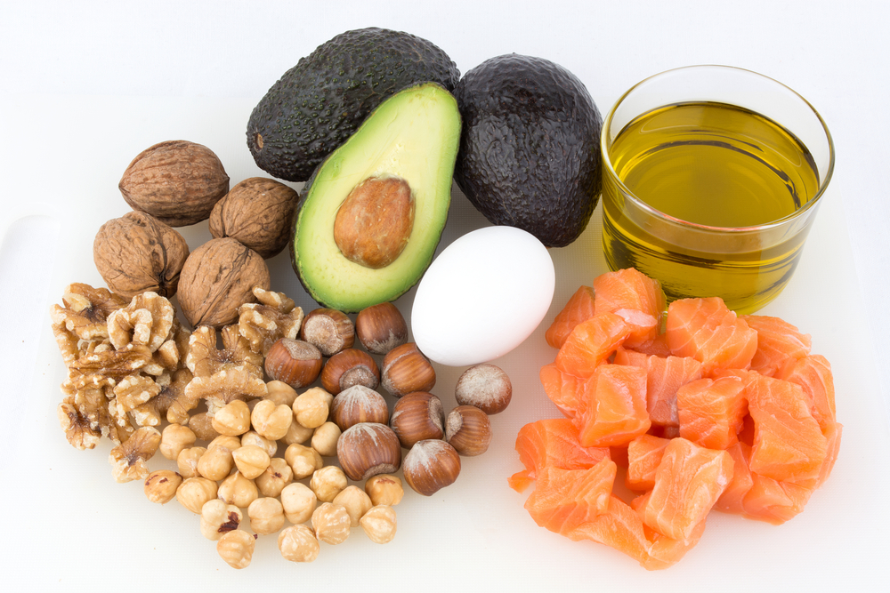 Different types of healthy fats