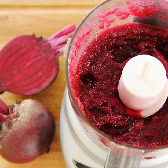 puree beets