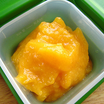 Freeze Leftover Apricot Puree