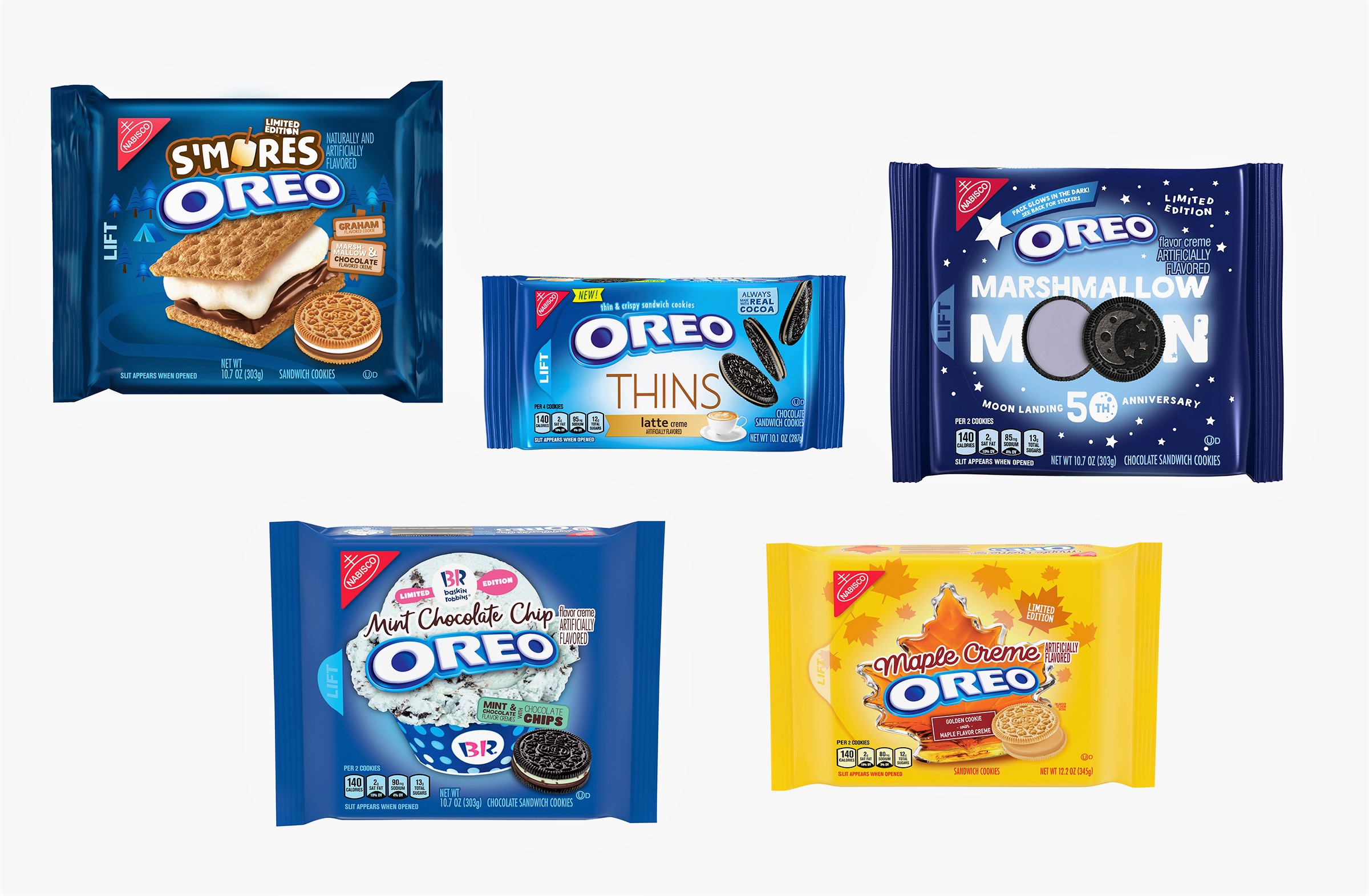 5 New Oreo Flavors 2019