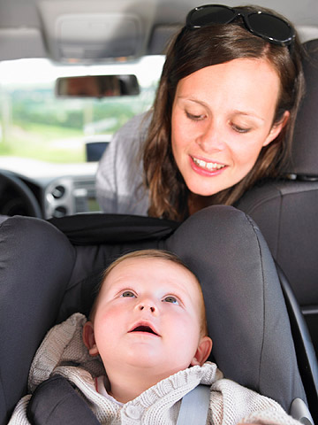 baby in car seat